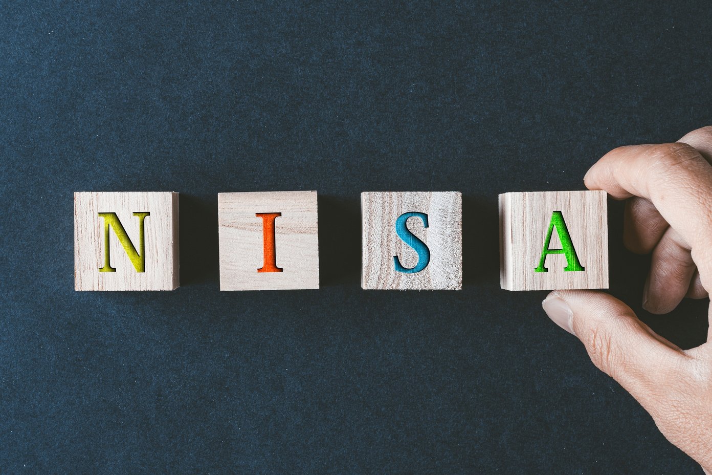 NISA word and financial business image